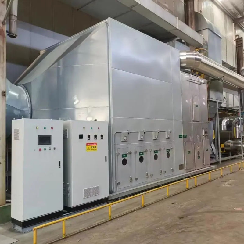 Prensip la nan combustion catalytic nan VOCs endistriyèl dechè gaz tretman ekipman yo